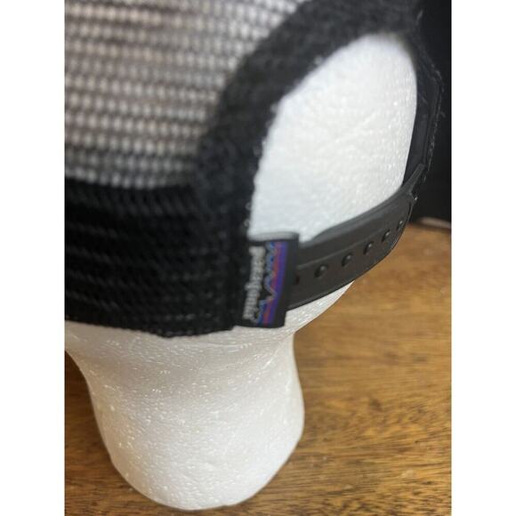 Patagonia Hat Cap Trucker Mesh Snap Back‎ Adjustable Blue Navy Outdoor - Picture 3 of 6